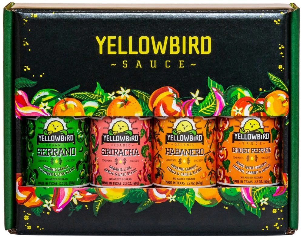 Yellowbird Organic Hot Sauce - Set of 4 4 Yellowbird Organic Hot Sauce - Set of 4 - Image 2