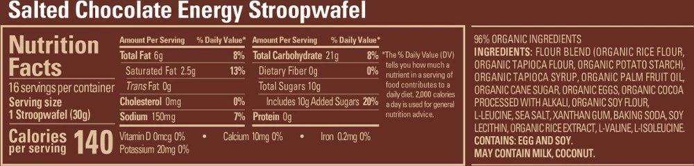 GU Gluten-Free Stroopwafel 4 GU Gluten-Free Stroopwafel - Image 2